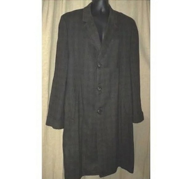Kuppenheimer** Quality full length Wool Over coat Large - Picture 5 of 15